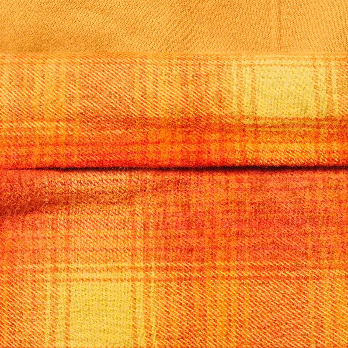 Hooded Flannel Zip Up Shirt view 10